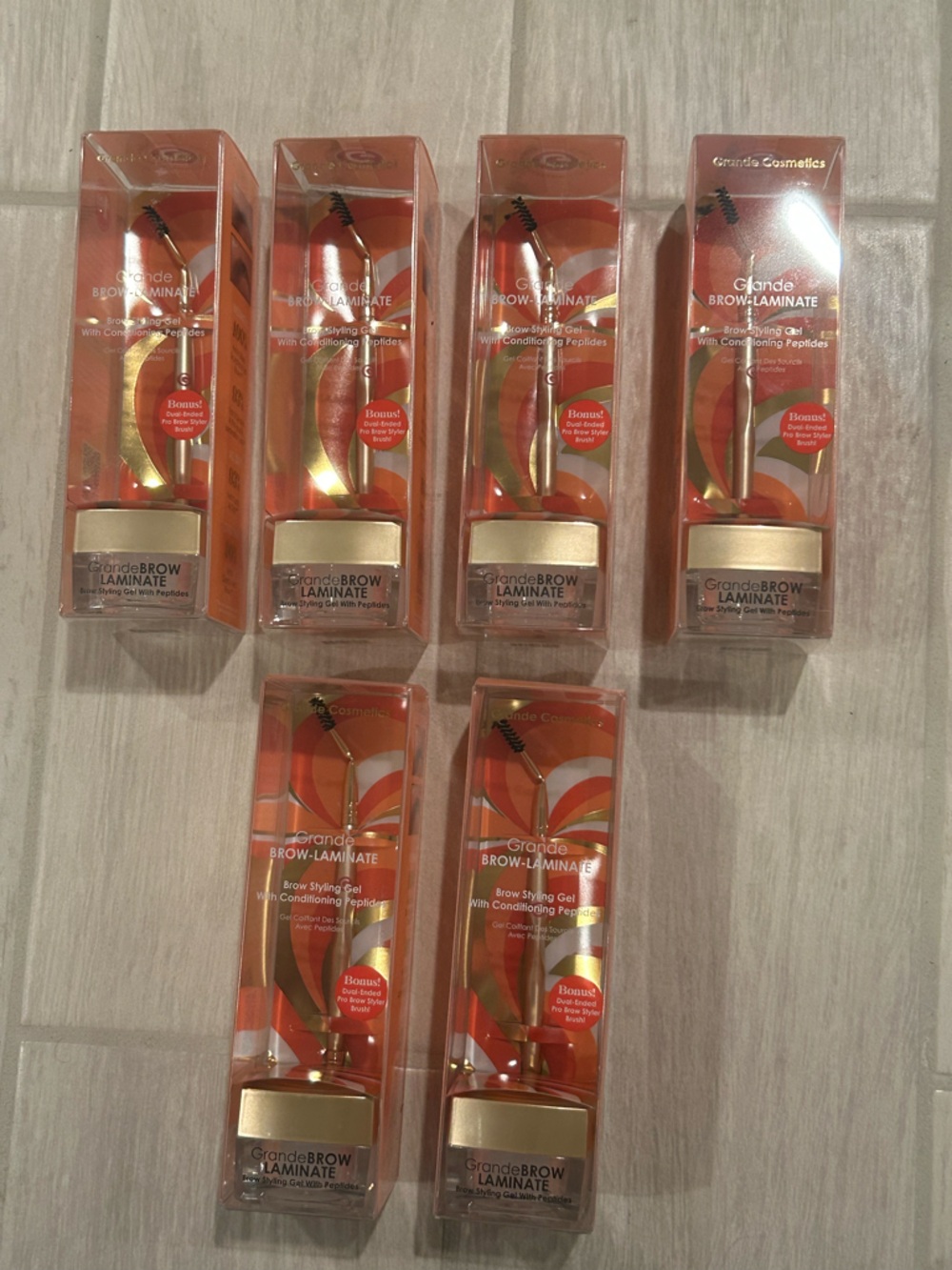 GrandeBROW Laminate Brow Styling Gel - Brown